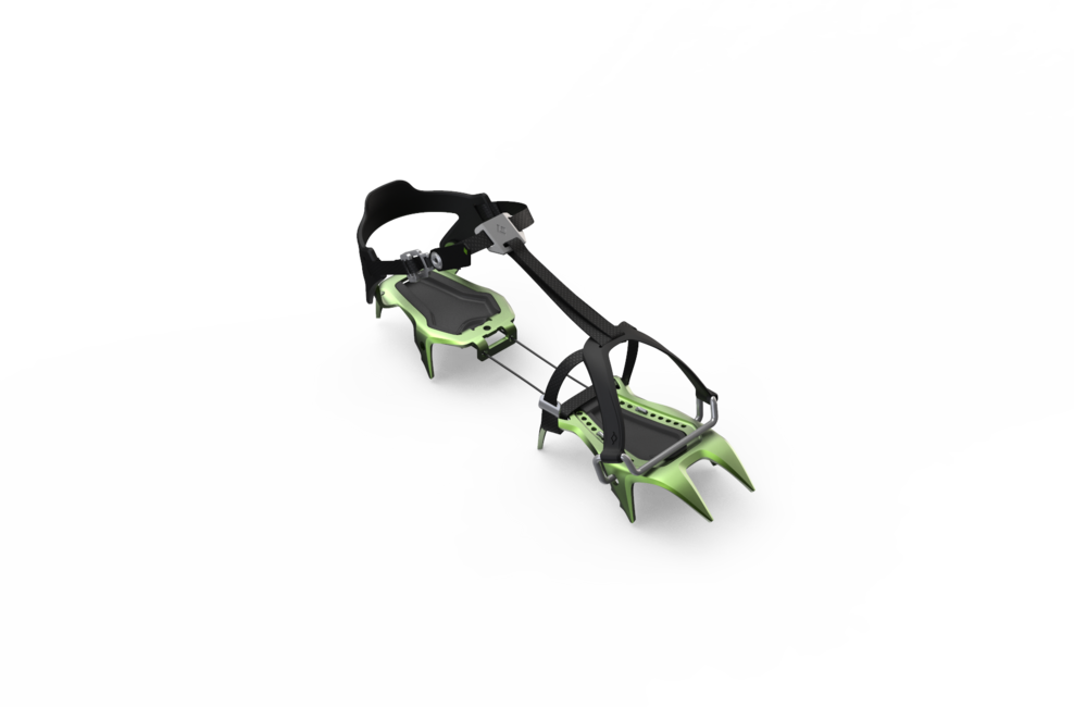 Black Diamond Neve Strap Crampons colțari, envy green