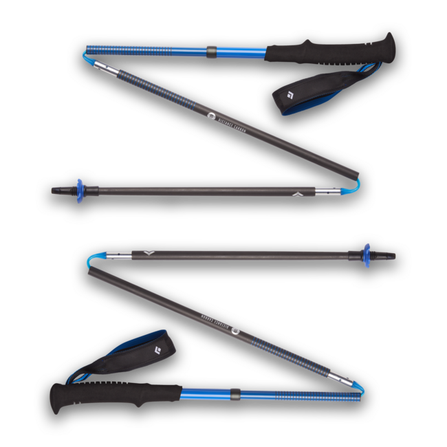 Black Diamond Distance Carbon Z bețe de trekking, ultra blue