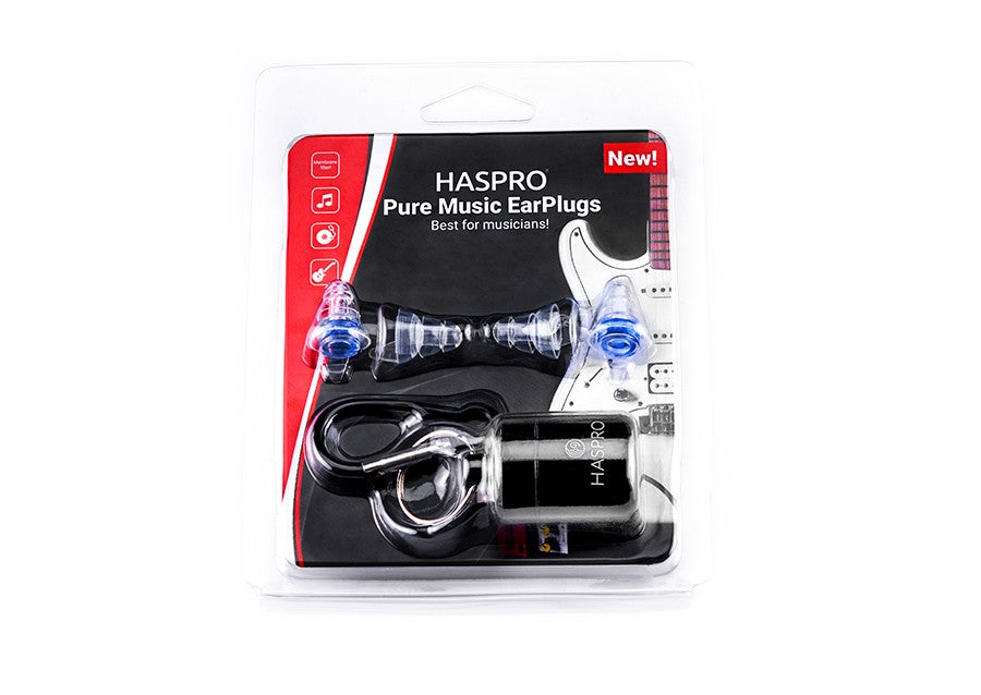 HASPRO Pure music dopuri pentru urechi, albastru