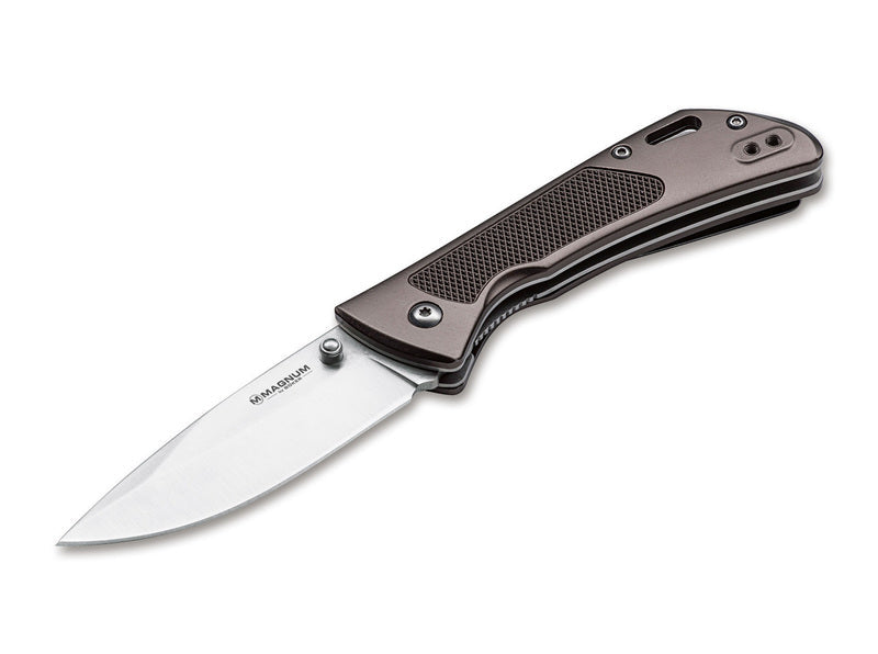 BÖKER® Advance Checkering briceag EDC, dark bronze