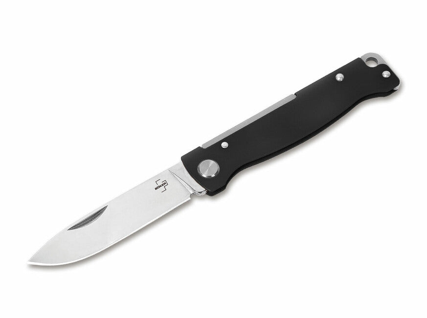 BÖKER® ATLAS BLACK briceag 6,7 cm, negru, oțel inoxidabil