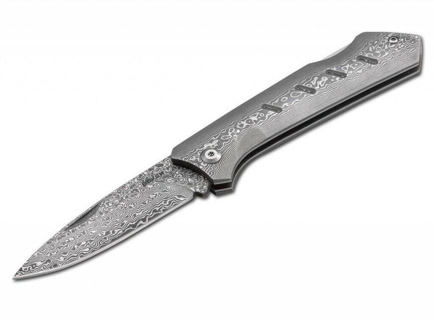BÖKER® Damascus Dominator briceag 8,4 cm, damasc