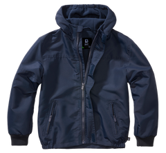 Brandit Frontzip Windbreaker geacă pentru copii, bleumarin