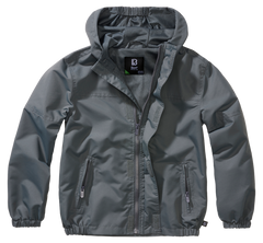 Brandit Summer Frontzip Windbreaker geacă pentru copii, anthracite