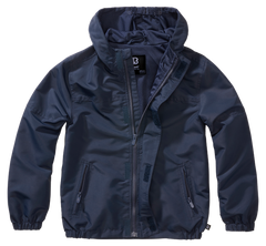 Brandit Summer Frontzip Windbreaker geacă pentru copii, bleumarin
