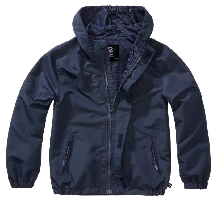 Brandit Summer Frontzip Windbreaker geacă pentru copii, bleumarin