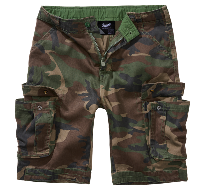 Brandit Urban Legend pantaloni scurți pentru copii, woodland