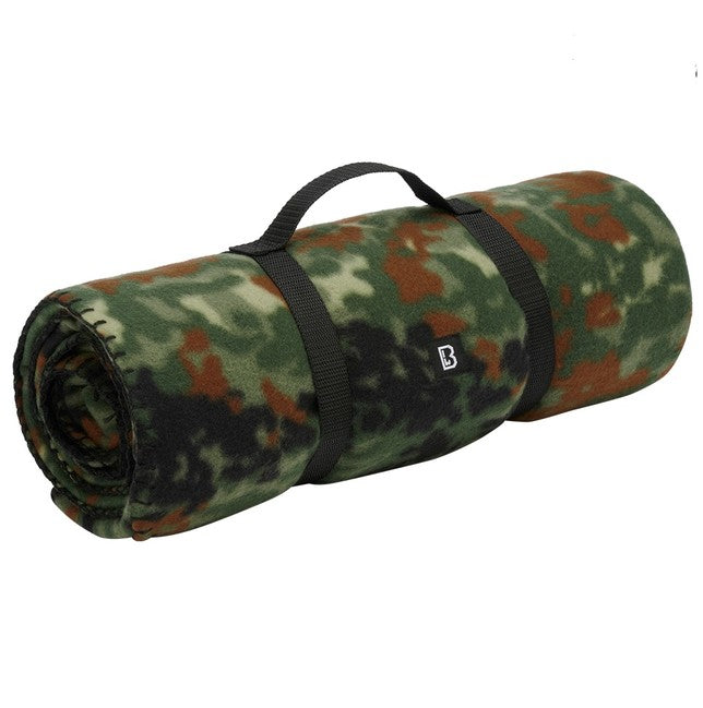 Brandit pătură fleece 135 x 175 cm, flecktarn