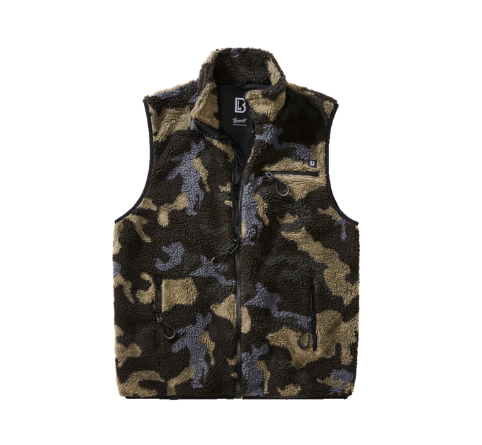 Brandit Teddyfleece vestă fleece, darkcamo