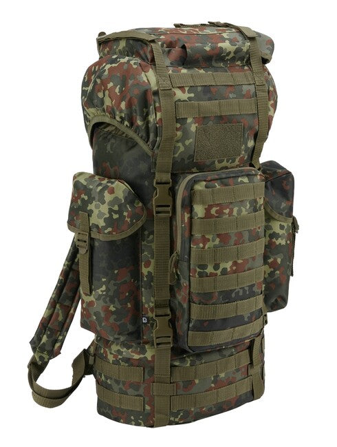 Brandit Kampfrucksack rucsac tactic MOLLE, flecktarn 65l