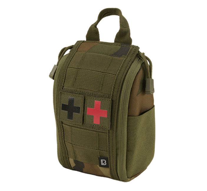 Brandit Molle First Aid husă Premium, woodland