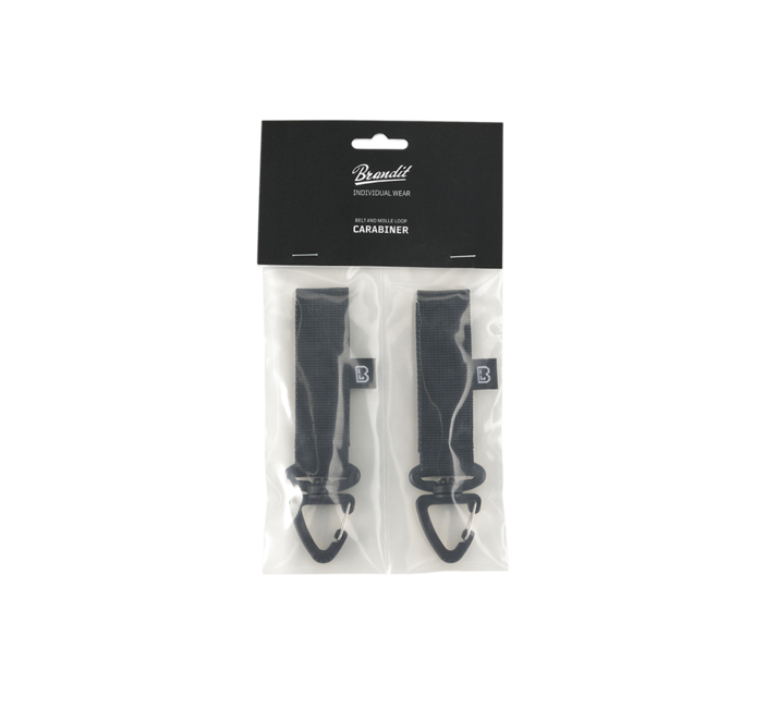 Brandit MOLLE carabinieră 2 pack, neagră