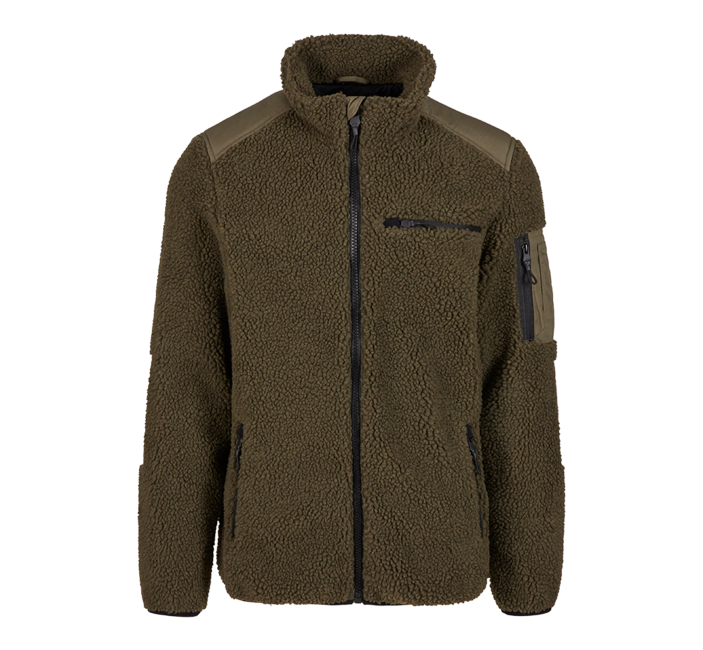 Brandit Ramble geacă fleece pentru bărbați Teddyfleece, oliv