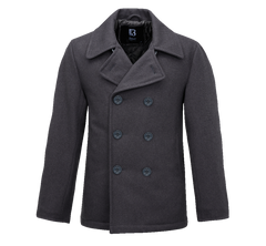 Brandit Pea Coat pardesiu, anthracite