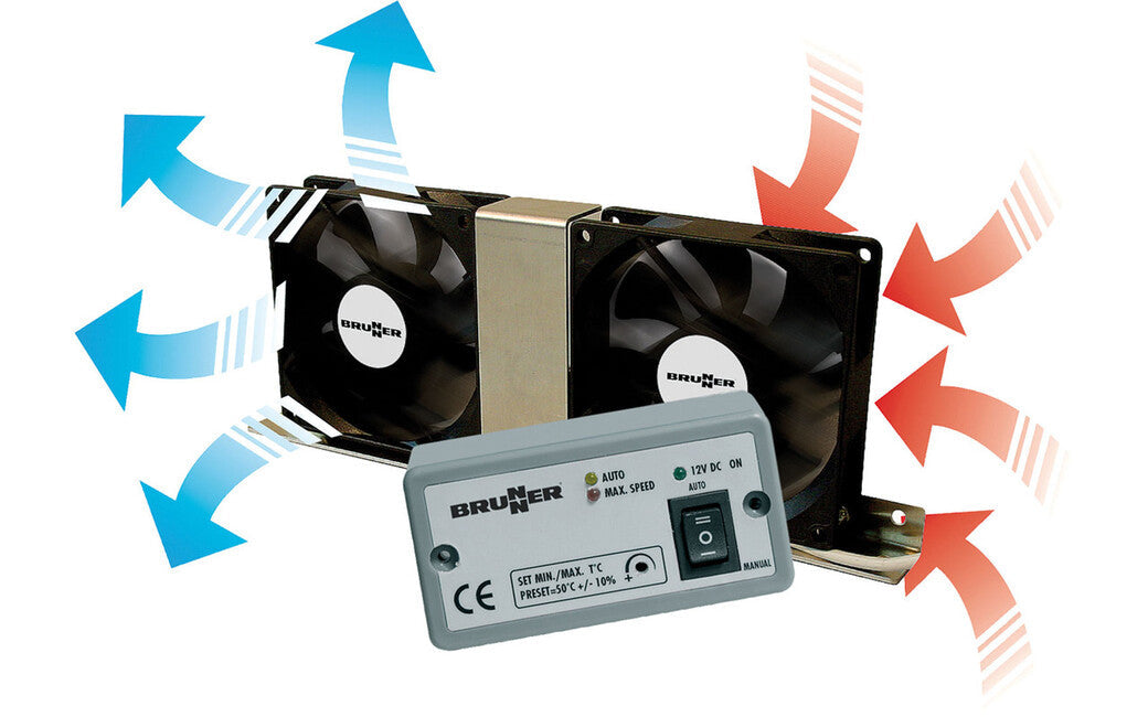 Brunner Ventilator Vento Electronic pentru frigider