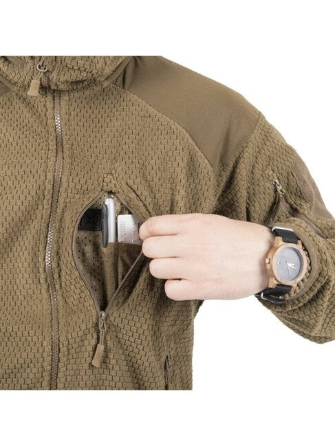 Helikon-Tex Alpha Tactical geacă fleece 630g, shadow grey