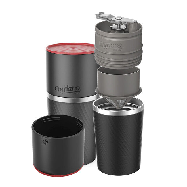 Cafflano Klassic aparat de cafea, negru