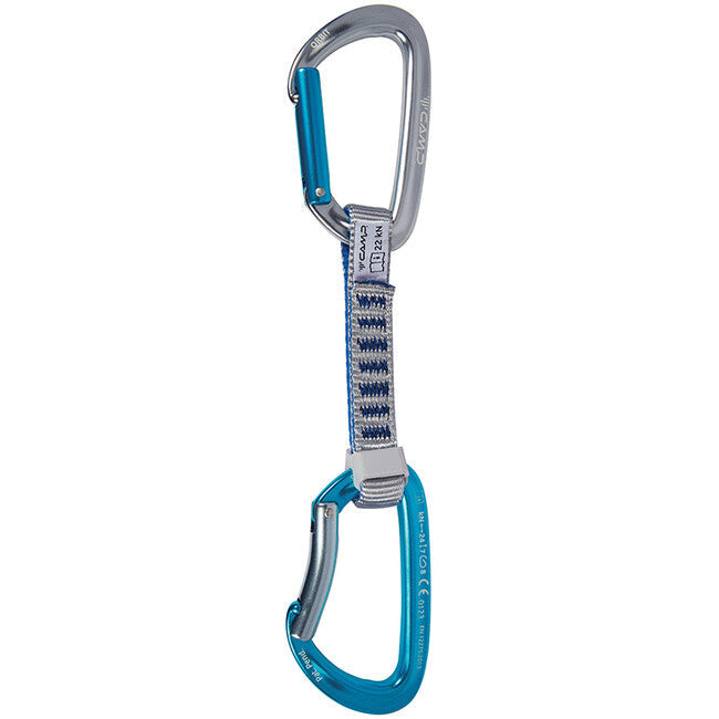CAMP Orbit Express buclă expres KS, gri / albastru 12 cm