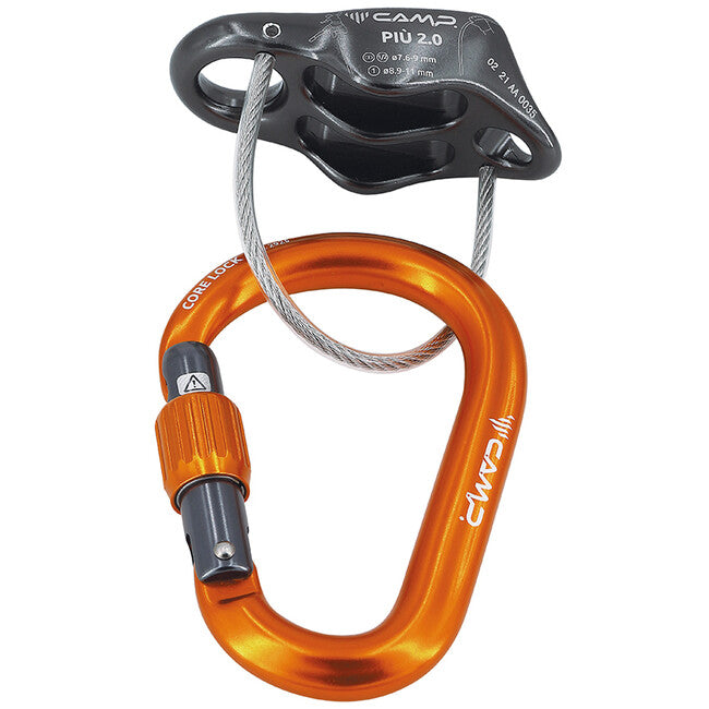 CAMP Piu 2.0 set de asigurare și coborâre Belay Kit