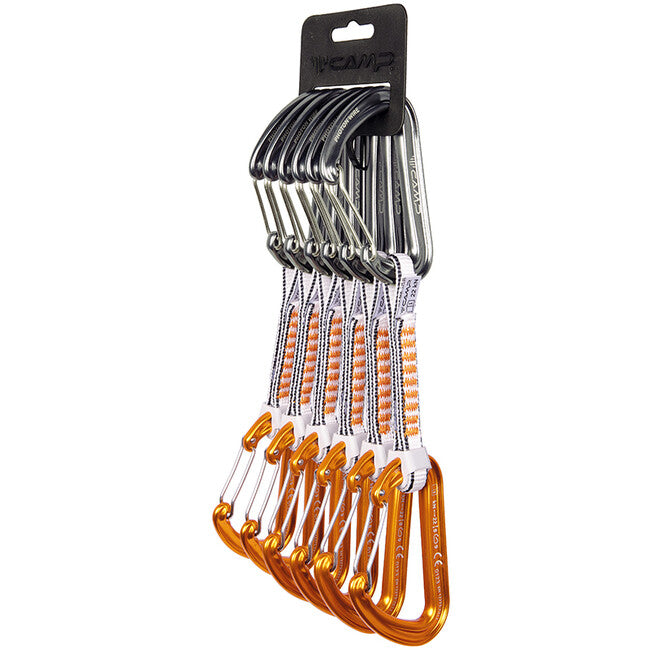 CAMP Photon Wire Express KS set de bucle expres pentru escaladă Dyneema 6 Pack 12 cm
