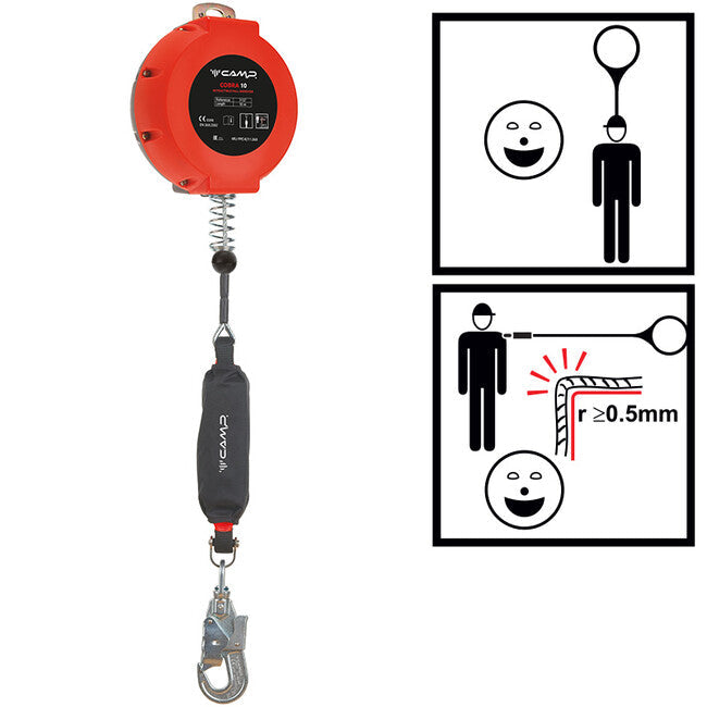 CAMP Cobra 10 dispozitiv de asigurare cu înfășurare automată