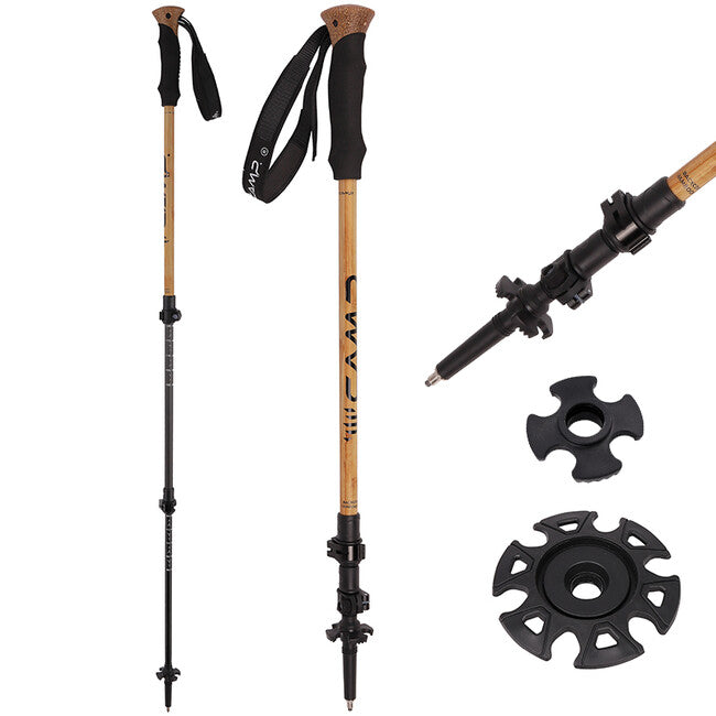 CAMP Backcountry Bamboo bețe de trekking, 63 - 135 cm