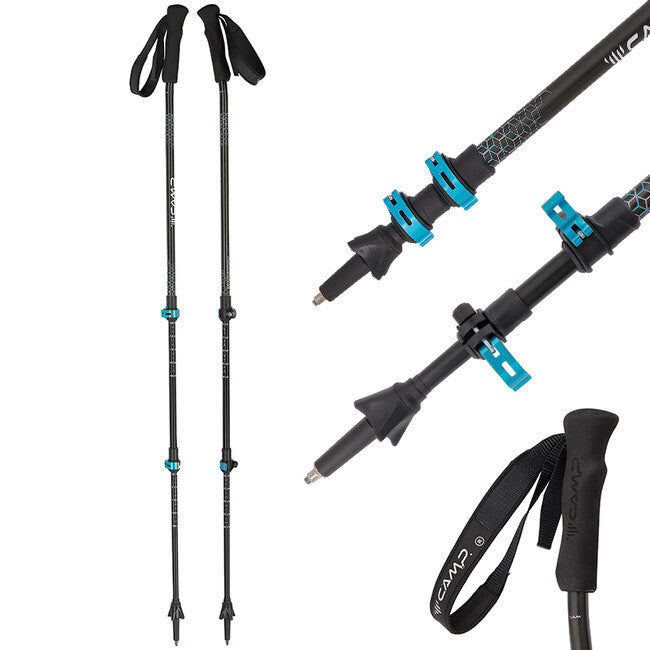 CAMP Backcountry Ergo bețe de trekking 71 - 135 cm