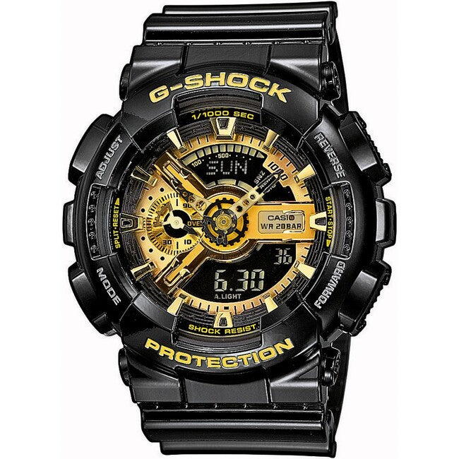 Casio G-Shock GA-110GB-1AER ceas, negru/auriu