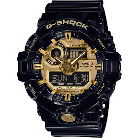 Casio G-Shock GA-710GB-1AER ceas, negru/auriu