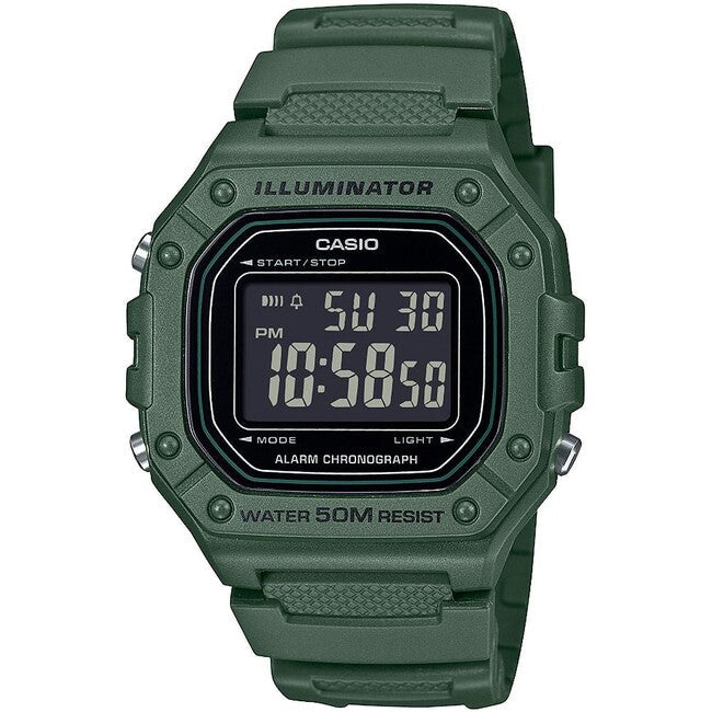 Casio W-218H-3BVEF ceas, verde