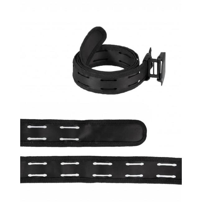 Mil-Tec Centură Molle Laser cut cu cataramă din plastic 3,8cm, neagră