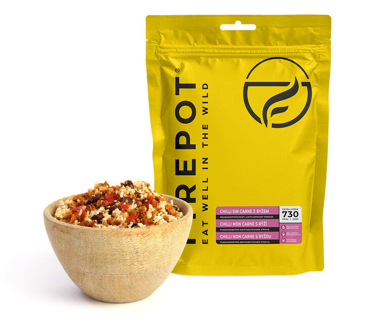 Firepot chilli non carne cu orez 135g