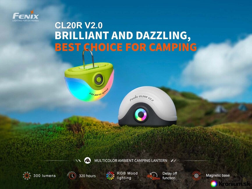 Fenix CL20R V2.0 felinar, neagră