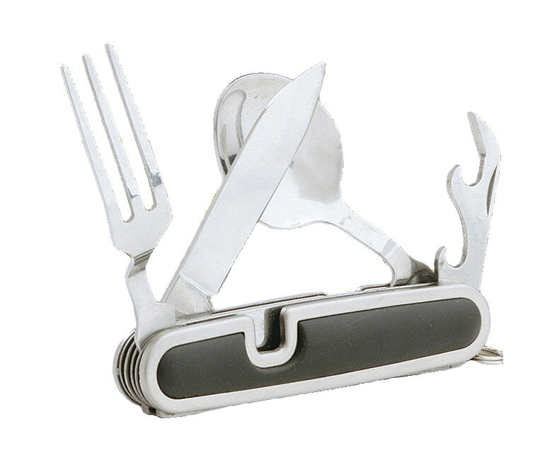 Coghlans Camper's Knife set compact de tacâmuri pliabile