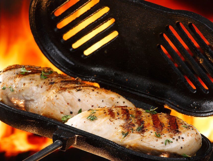 Coghlans grill dublu pentru burger Iron