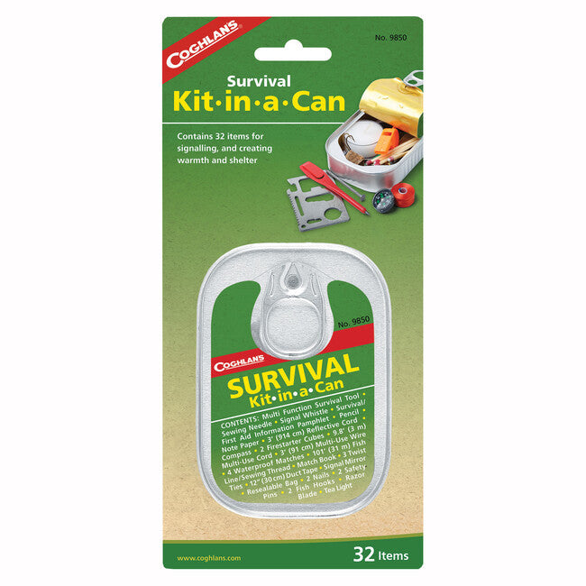 Coghlans Kit-in-a-Can set de supraviețuire