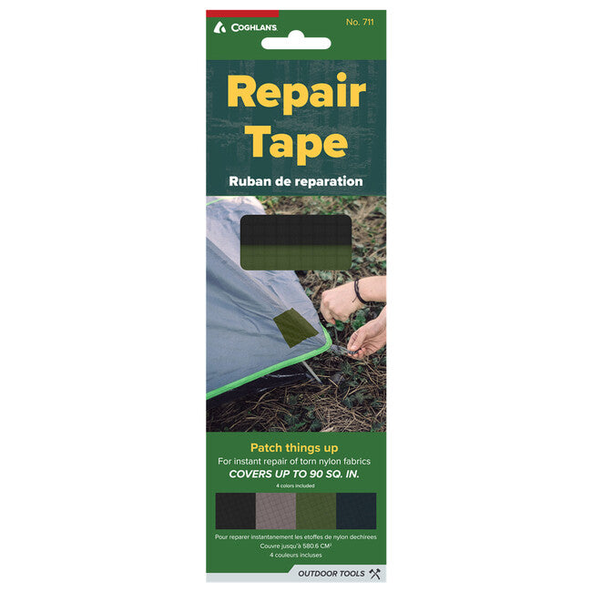 Coghlans bandă de reparație nylon, 4 plasturi