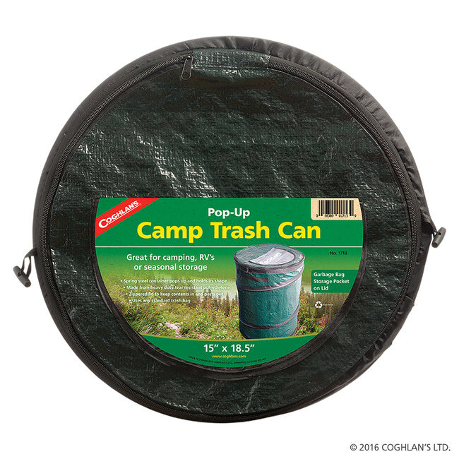 Coghlans Pop-Up Stuffbag sac de camping 53 litri, verde închis
