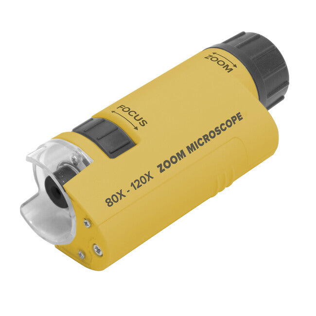 Coghlans microscop de buzunar 60 x - 120 x mărire