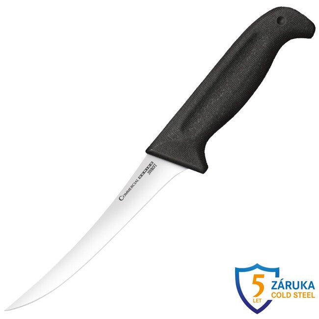 Cold Steel Cuțit de dezosare flexibil curbat Commercial Series de bucătărie