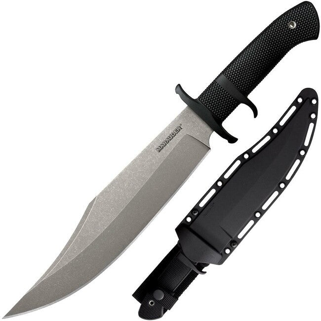 Cold Steel Marauder cuțit cu lamă fixă netedă Stone Wash Finish (AUS8A)