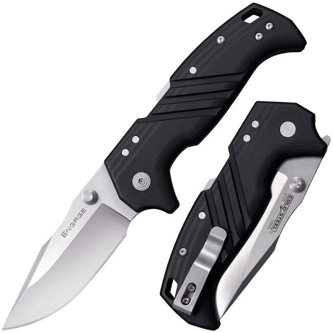Cold Steel Engage briceag S35VN, Black, G-10 handle, 3.5
