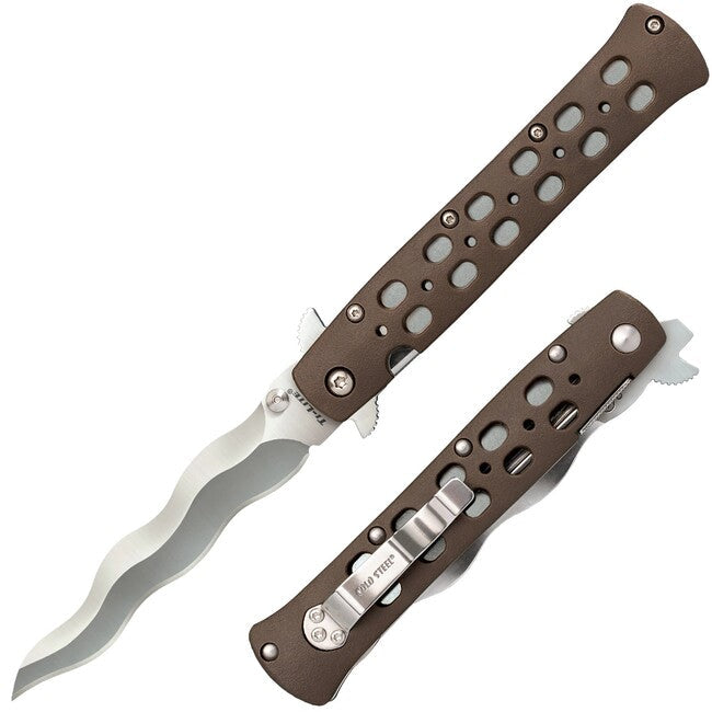 Cold Steel Ti-Lite 4" briceag Kris Blade Plain
