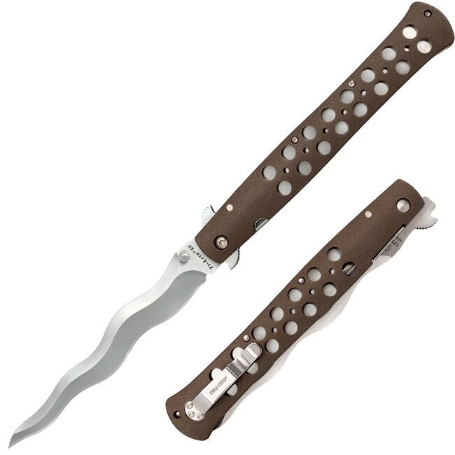 Cold Steel Ti-Lite Kris briceag 6" Serrated Blade