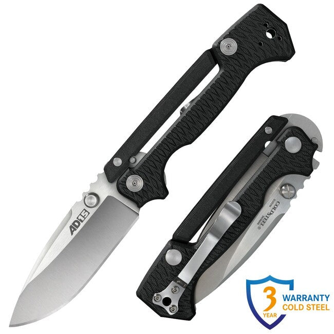 Cold Steel AD-15 briceag, mâner negru (S35VN)