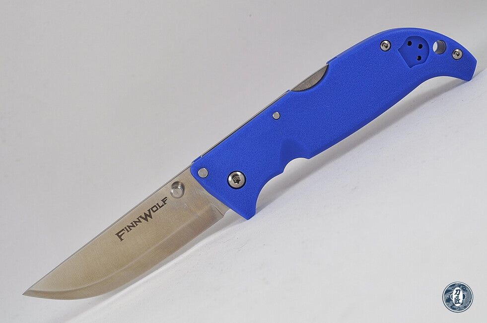 Cold Steel Finn Wolf briceag, mâner albastru (AUS8A)