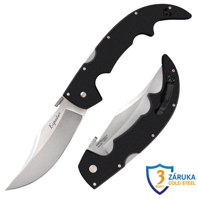Cold Steel Espada Large briceag mâner G-10 (AUS10A)