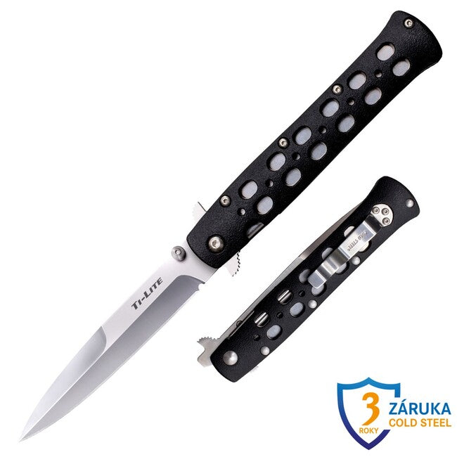 Cold Steel Ti-Lite briceag 4" mâner Zy-Ex™ (AUS8A)