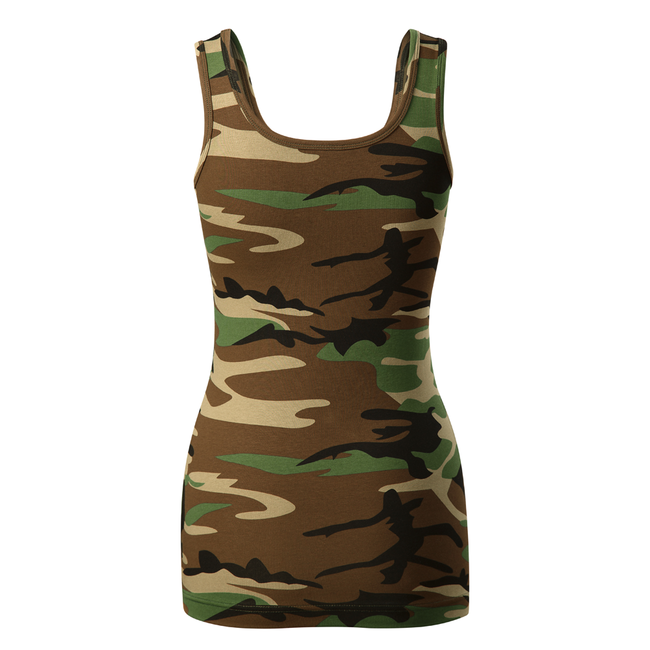 DRAGOWA maiou star pentru femei 180 g/m², de camuflaj