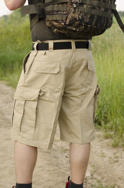 Helikon-Tex CPU pantaloni scurți Rip-Stop, khaki